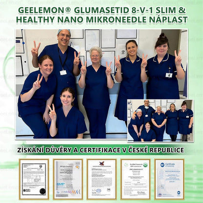 🔥👨‍⚕️Doporučeno Fakultní nemocnicí Motol · 👩‍⚕️ Oficiální prodejna BENU | 🎁 𝐆𝐞𝑒𝑙𝑒𝐦𝐨𝐧® Glum𝐚𝐬𝐞tide 8 v 1 – Zeštíhlující nano mikrojihlový náplast 🇨🇿 Jen 1× denně ✅ Viditelné změny za 7 dní – na obezitu, kardiovaskulární zdraví, diabetes a kloubní problémy